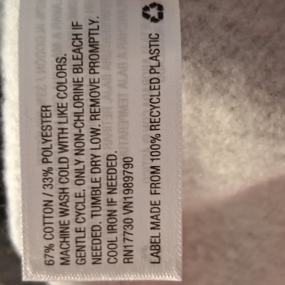 Wild Fable Gray Cropped Hoodie Size L - Picture 4 of 4